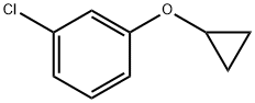 1-Chloro-3-cyclopropoxy-benzene Structure