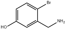 3-(aminomethyl)-4-bromophenol Structure
