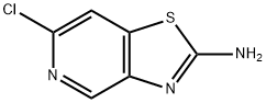 6-chlorothiazolo[4,5-c]pyridin-2-aMine 구조식 이미지