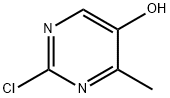 2-Chloro-5-hydroxy-4-MethylpyriMidine 구조식 이미지
