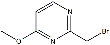 2-(Bromomethyl)-4-methoxypyrimidine Structure