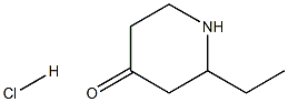 2-에틸-4-피페리디논염산염 구조식 이미지