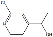 1-(2-Chloropyridin-4-yl)ethanol 구조식 이미지