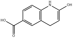 2-히드록시-1,4-디히드로퀴놀린-6-카르복실산 구조식 이미지