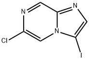 6-Chloro-3-iodoimidazo[1,2-a]pyrazine Structure