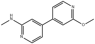 2'-메톡시-N-메틸-4,4'-비피리딘-2-아민 구조식 이미지