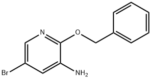 2-(benzyloxy)-5-bromopyridin-3-amine Structure