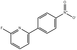 2-fluoro-6-(4-nitrophenyl)pyridine Structure
