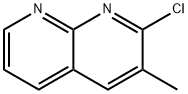 2-Chloro-3-Methyl-1,8-naphthyridine 구조식 이미지