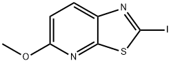 2-Iodo-5-Methoxy-thiazolo[5,4-b]pyridine 구조식 이미지