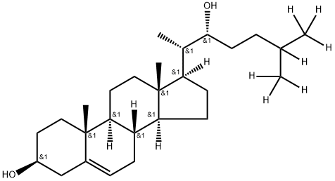 cholest-5-ene-3,22(R)-diol-d7 Structure