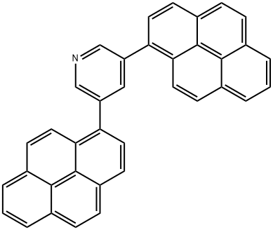 PY1 , 3,5-di(pyren-1-yl)pyridine Structure
