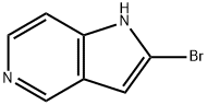 1H-Pyrrolo[3,2-c]pyridine, 2-broMo- 구조식 이미지