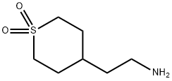 2-(1,1-Dioxidotetrahydro-2H-thiopyran-4-yl)ethanaMine Structure