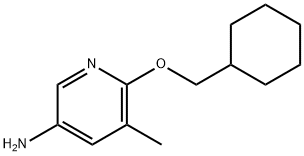 6-(cyclohexylMethoxy)-5-Methylpyridin-3-aMine Structure