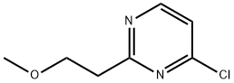 4-Chloro-2-(2-Methoxyethyl)pyriMidine Structure