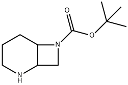 7-Boc-2,7-diazabicyclo[4.2.0]octane Structure