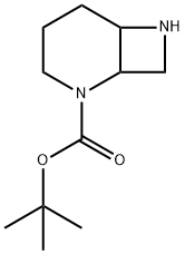 2-Boc-2,7-diazabicyclo[4.2.0]octane Structure