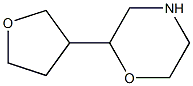 2-(Tetrahydrofuran-3-yl)Morpholine Structure