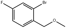 2-broMo-4-플루오로-1-(메톡시메틸)벤젠 구조식 이미지