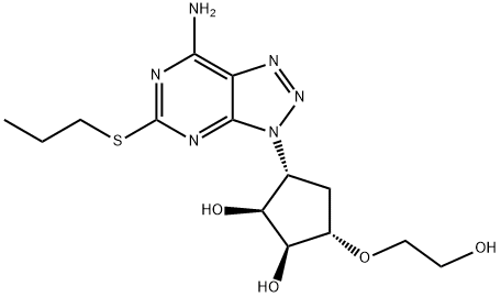 1251765-07-7 1,2-Cyclopentanediol, 3-[7-aMino-5-(propylthio)-3H-1,2,3-triazolo[4,5-d]pyriMidin-3-yl]-5-(2-hydroxyethoxy)-, (1S,2S,3R,5S)-