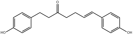 1,7-Bis(4-hydroxyphenyl)hept-6-en-3-one 구조식 이미지