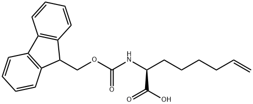 (S)-N-FMoc-2-(5'-pentenyl)glycine Structure