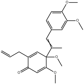 wallichinine D 구조식 이미지