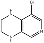 8-BroMo-1,2,3,4-tetrahydropyrido[3,4-b]pyrazine Structure