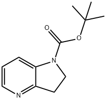 1H-Pyrrolo[3,2-b]pyridine-1-carboxylic acid, 2,3-dihydro-, 1,1-diMethylethyl ester Structure