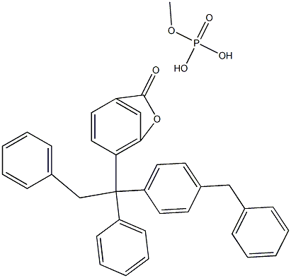 Triptolide O-Methyl Phosphate Dibenzyl Ester Structure