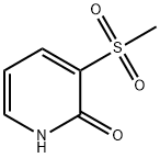 3-Methanesulfonyl-1H-pyridin-2-one 구조식 이미지