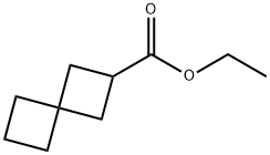 Spiro[3.3]heptane-2-carboxylic acid, ethyl ester Structure