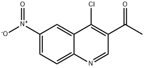 1-(4-chloro-6-nitroquinolin-3-yl)-ethanone 구조식 이미지