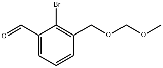 2-broMo-3-((MethoxyMethoxy)Methyl)benzaldehyde 구조식 이미지