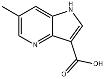 6-Methyl-4-azaindole-3-carboxylic acid Structure