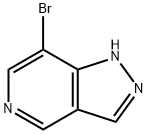 1H-Pyrazolo[4,3-c]pyridine, 7-bromo- Structure