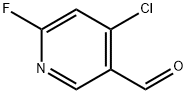 4-chloro-6-fluoronicotinaldehyde Structure