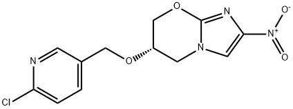 3-(6-Chloro-pyridin-3-ylMethoxy)-7-nitro-7H-iMidazo[2,1-b][1,3]oxazine Structure