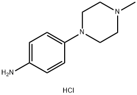 4-(4-Methylpiperazin-1-yl)benzenamine trihydrochloride ,97% 구조식 이미지