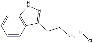 2-(1H-인다졸-3-일)에탄민염산염 구조식 이미지