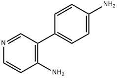 3-(4-a미노페닐)피리딘-4-a미네 구조식 이미지