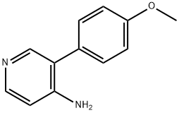 3-(4-Methoxyphenyl)pyridin-4-aMine Structure