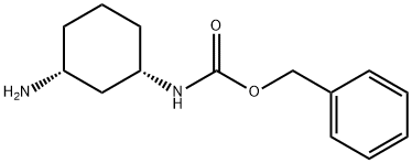 cis-benzyl3-aMinocyclohexylcarbaMate Structure