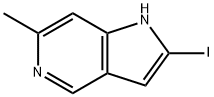 2-Iodo-6-Methyl-5-azaindole Structure