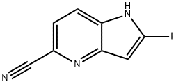 5-Cyano-2-Iodo-4-azaindole Structure