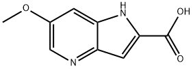 6-Methoxy-4-azaindole-2-carboxylic acid 구조식 이미지