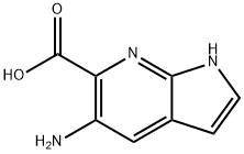 5-AMino-7-azaindole-6-carboxylic acid Structure