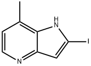 2-Iodo-7-Methyl-4-azaindole 구조식 이미지