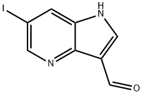 6-Iodo-4-azaindole-3-carboxaldehyde Structure